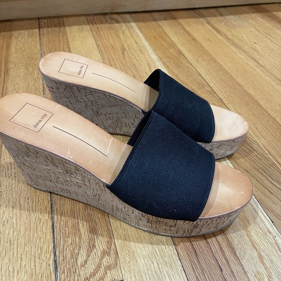 Dolce Vita Shoes - Dolce Vita Barta Womens Wedge Platform Sandals Size 11 EXCELLENT Condition